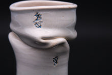 Load image into Gallery viewer, White Frumpy Bud Vase
