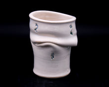 Load image into Gallery viewer, White Frumpy Bud Vase
